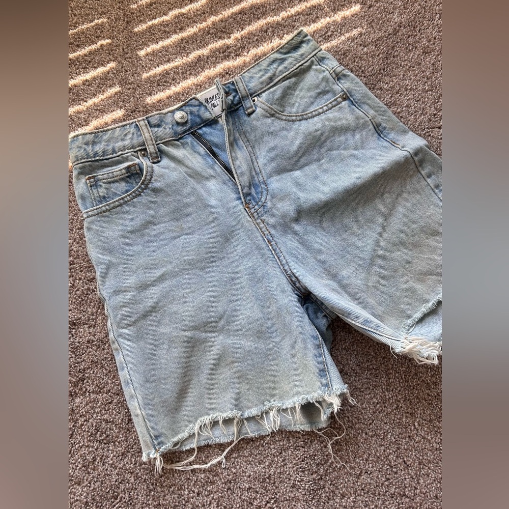 Princess Polly Denim High Rise Shorts